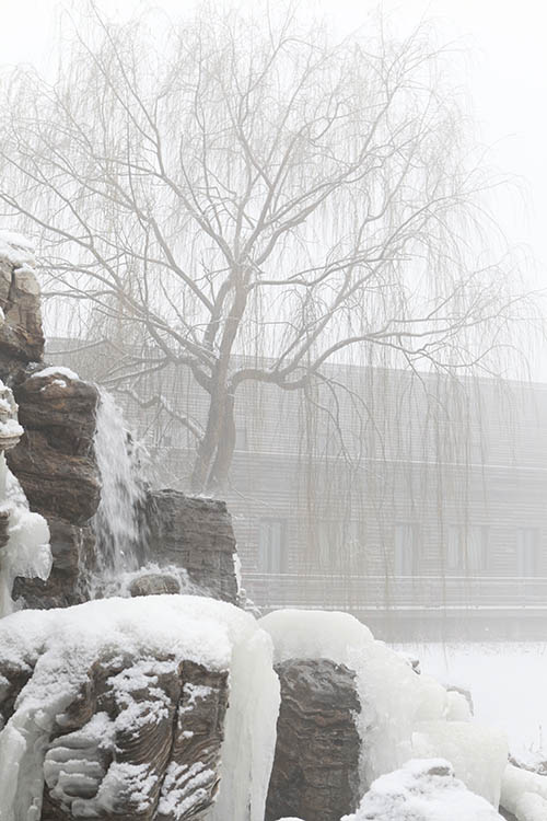 北国的钧天雪痕